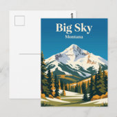 Lone Mountain USA Postkarte (Vorne/Hinten)