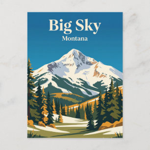 Lone Mountain USA Postkarte