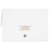 Lone Oak at Woodside Horse Park Grußkarte (Rückseite Horizontal)