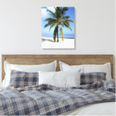 Lone Palm Leinwanddruck (Insitu (Schlafzimmer))