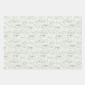 Lone Peaks Mountain Gift Wrap Geschenkpapier Set (Vorderseite 3)