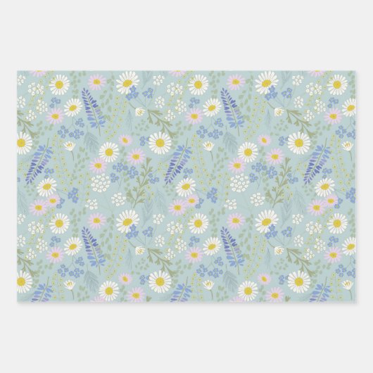 Lone Peaks Mountain Gift Wrap Geschenkpapier Set (Vorderseite 2)