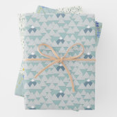 Lone Peaks Mountain Gift Wrap Geschenkpapier Set (Beispiel)