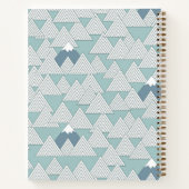 Lone Peaks Notebook Notizblock (Rückseite)