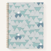 Lone Peaks Notebook Notizblock (Vorderseite)