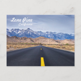 Lone Pine California Postkarte