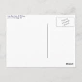 Lone Pine Lake, Mt Whitney Postkarte (Rückseite)