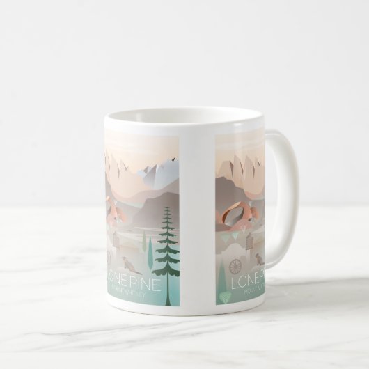 Lone Pine Mount Whitney Tasse (VorderseiteRechts)