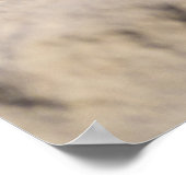 Lone Prairie Dog im Sand Poster (Ecke)