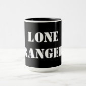 Lone Ranger Black 15 oz Ringer Tasse (Zentrum)
