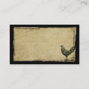 Lone Rooster- Visitenkarten Visitenkarte