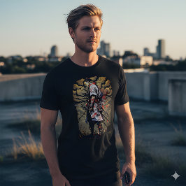 Lone Samurai T-Shirt – Honor in Shadows Tri-Blend Shirt