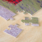 Lone Scottish bagpiper, Highlands, Schottland Puzzle (Seite)