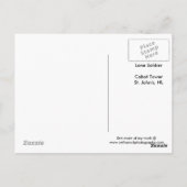 Lone Soldier Postkarte (Rückseite)