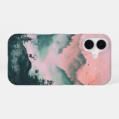 Lone Stag iPhone 16 Hülle (Rückseite (Horizontal))