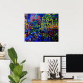 Lone Star Abend Print Poster (Heimbüro)