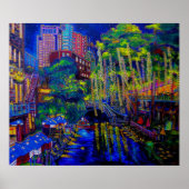 Lone Star Abend Print Poster (Vorne)