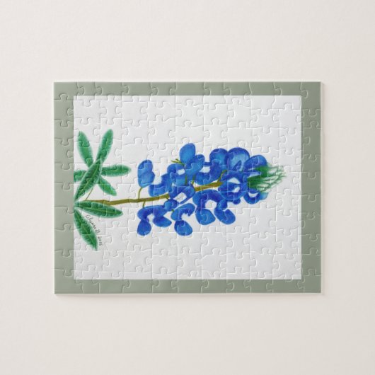 Lone Star Bluebonnet Puzzle (Horizontal)