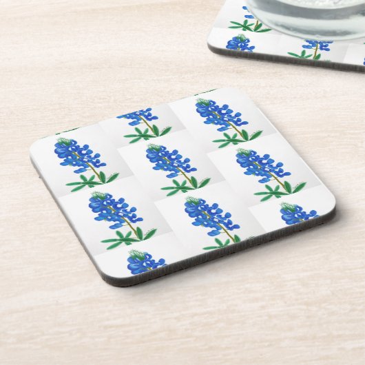 Lone Star Bluebonnet Untersetzer (Linke Seite)