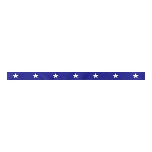 Lone Star Bonnie Blue Patriotic Ribbon Satinband (Vorderseite)
