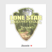 Lone Star HT (Pfeilspitzen) Aufkleber (Blatt)