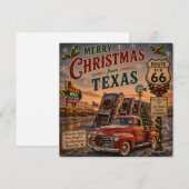 Lone Star Route 66 Weihnachtsgrüße (Vorne/Hinten)