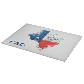 Lone Star Staat Schneidebrett (Ecke)