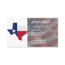Lone Star Texas Flag und Karte