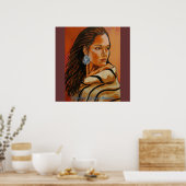 "Lone Star" von Susan Bergstrom Poster (Küche)