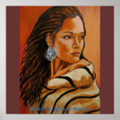 "Lone Star" von Susan Bergstrom Poster (Vorne)