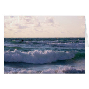 Lone Surfer im Fistral Beach Newquay Cornwall Vere
