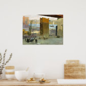 Lone Tenement - George Bellows Fine Art Poster (Küche)