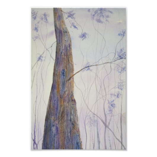 Lone Timer Wasserfarbe Fotodruck (Vorne)