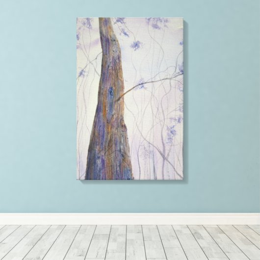 Lone Timer Wasserfarbe Leinwanddruck (Insitu (Holzboden))