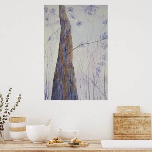 Lone Timer Wasserfarbe Poster (Küche)