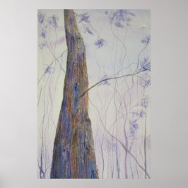 Lone Timer Wasserfarbe Poster