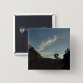 Lone Torrey Pine California Sunset Landschaft Button (Vorne & Hinten)