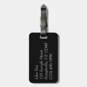 Lone Torrey Pine California Sunset Landschaft Gepäckanhänger (Rückseite vertikal)