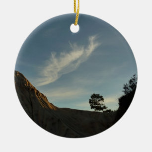 Lone Torrey Pine California Sunset Landschaft Keramikornament