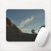Lone Torrey Pine California Sunset Landschaft Mousepad (Mit Mouse)