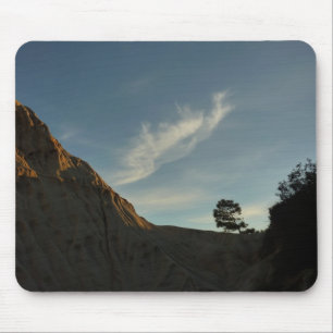 Lone Torrey Pine California Sunset Landschaft Mousepad