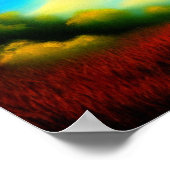 Lone Tree by Forest Poster (Ecke)