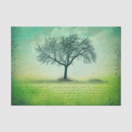 Lone Tree Decoupage Seidenpapier