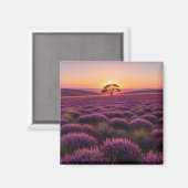 Lone Tree North York Moors National Park England Magnet (Vorderseite/Rückseite)