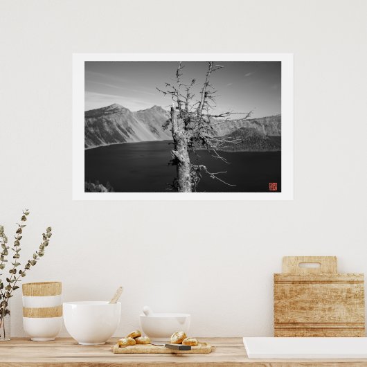 Lone Tree Poster (Küche)