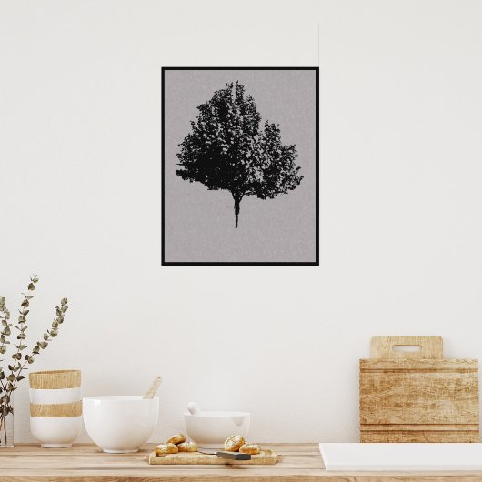 Lone Tree Poster (Küche)