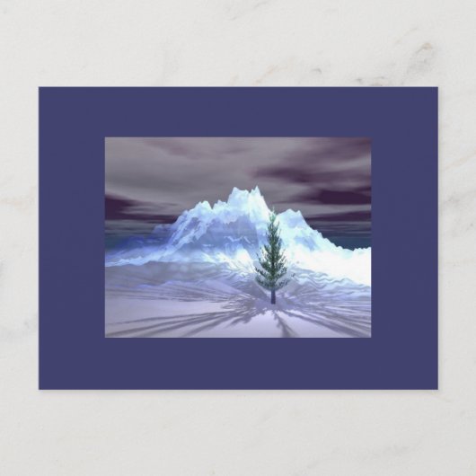 Lone Tree Postkarte (Vorderseite)