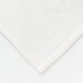 Lone Tree: Serene Full Moon Silence Art Fleecedecke (Ecke)