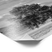 Lone Tree, Wilder Idaho Fotodruck (Ecke)