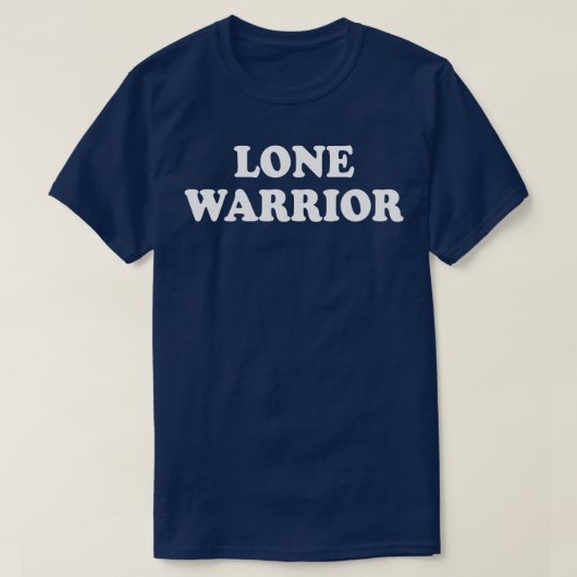 Lone Warrior T-Shirt (Design vorne)